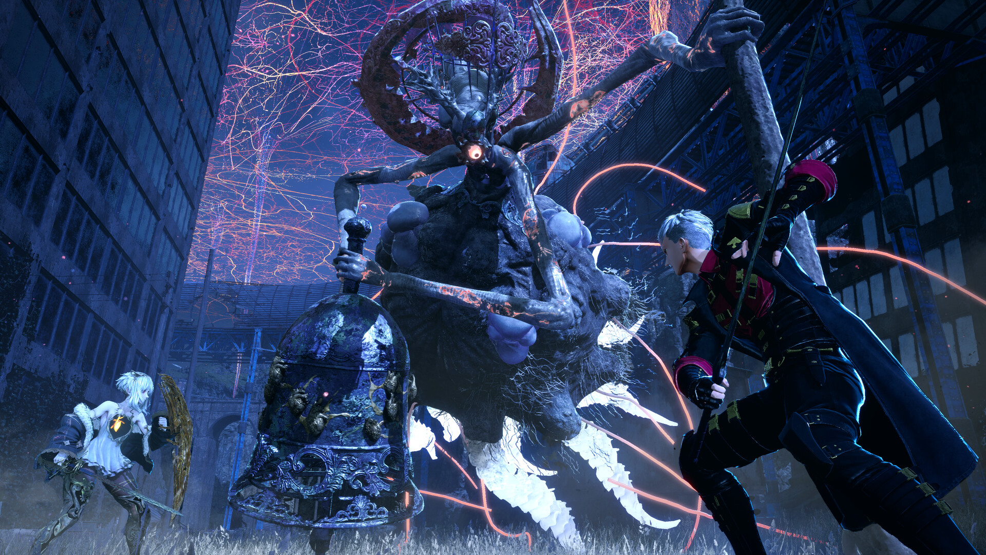 Code Vein II gameplay screenshot - epic action RPG combat